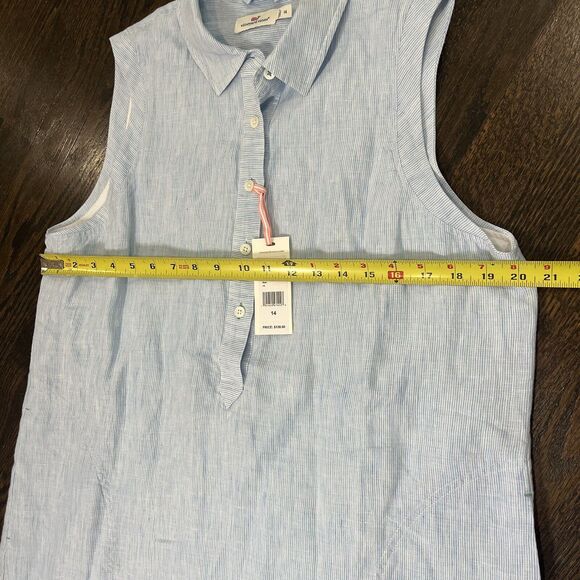 Vineyard Vines Light Blue Mini Dress - Picture 7 of 8